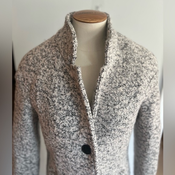 Lucky Brand Boucle Wool Coat XS - Picture 5 of 10